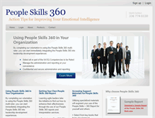 Tablet Screenshot of peopleskills360.com